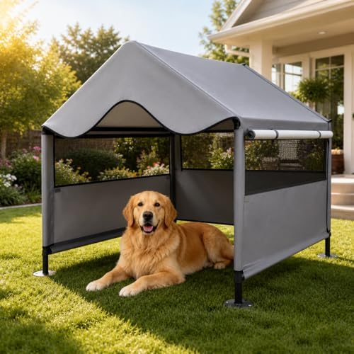 extra large dog shade shelter canopy with uv, main product view