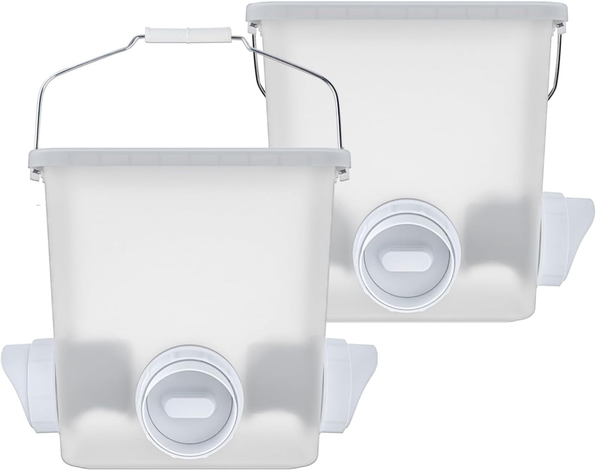 automatic chicken feeder chicken feed container hanging chicken, main product view