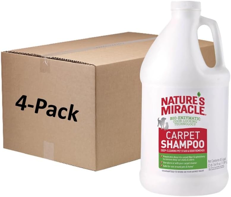 nature's miracle carpet shampoo pet stain & odor, main product view