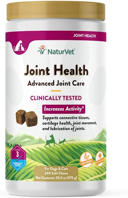 naturvet, joint health soft chews, 20.3 ounce, 240, main product view