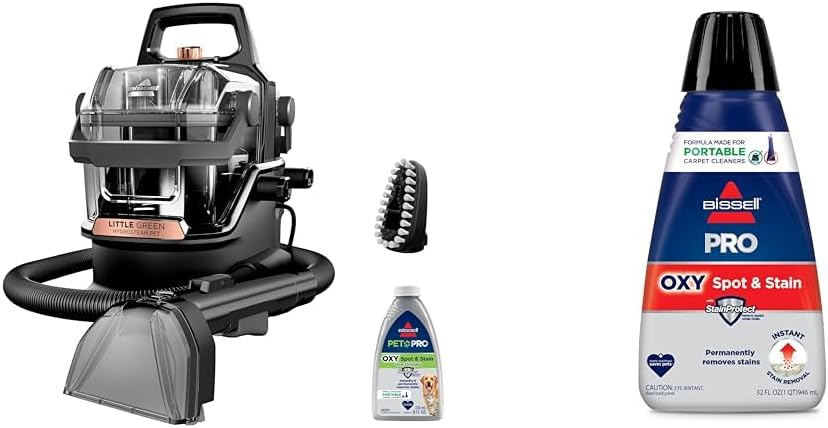 bundle of bissell little green hydrosteam multi-purpose portable, main product view