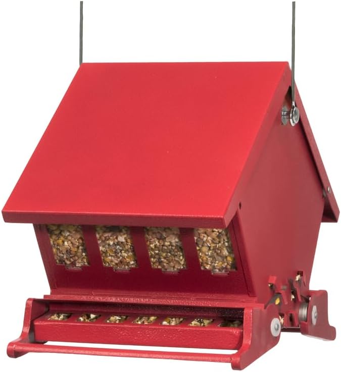 audubon "mini" absolute squirrel resistant bird feeder model, main product view