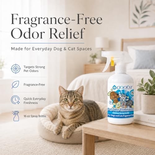 pet odor eliminator spray for strong smells, fragrance, close-up detail