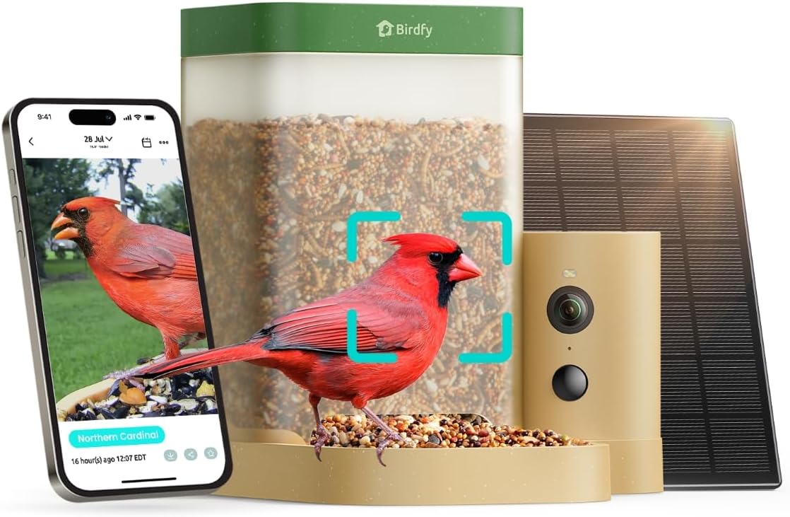 birdfy smart bird feeder with camera for beginners, main product view