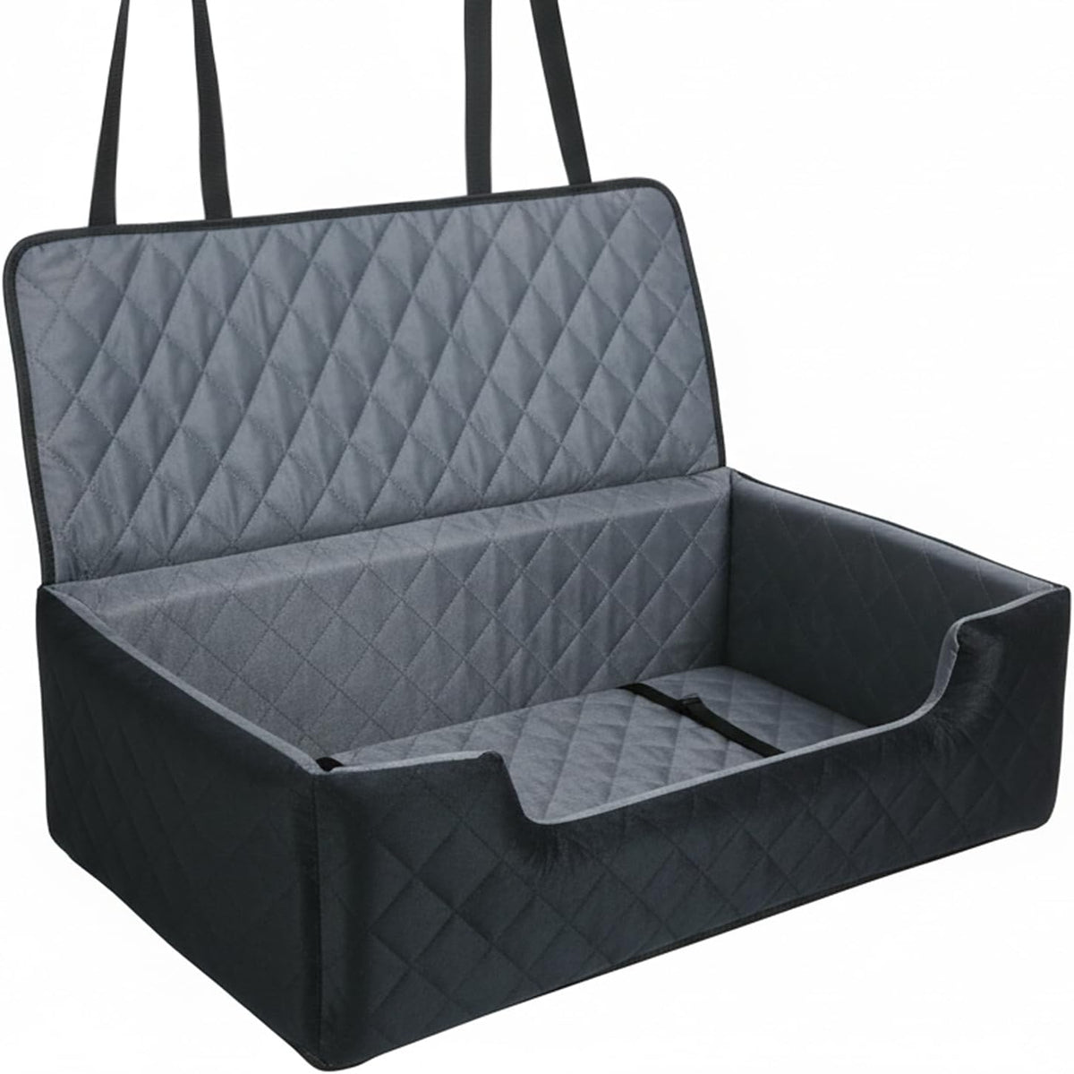 black large dog car seat for medium or, main product view