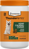 thunderbites hemp calming chews for dogs, 180 count, main product view
