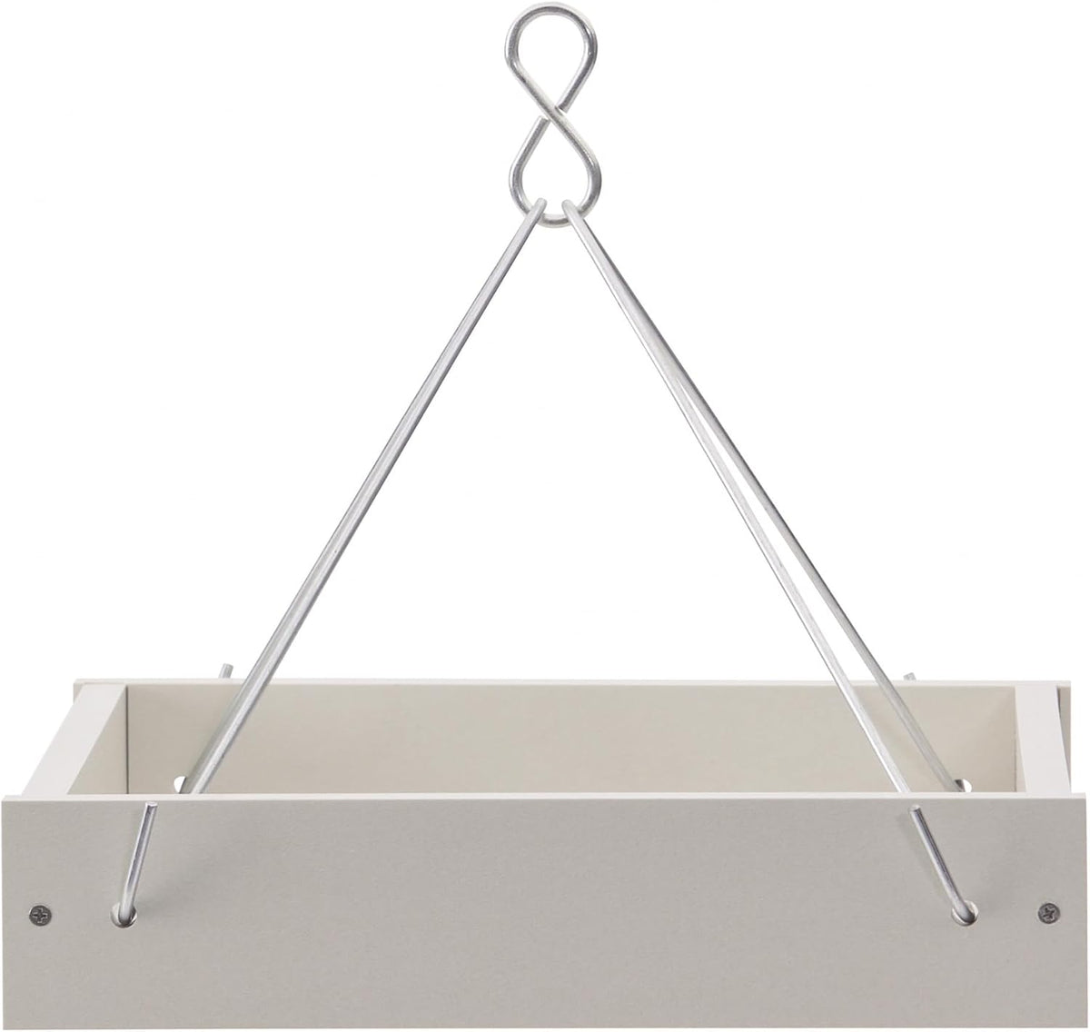 birds choice recycled hanging tray bird feeder |, close-up detail