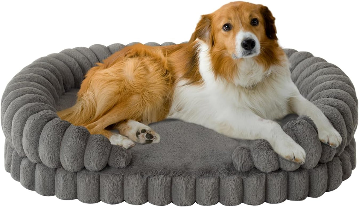 balance calming dog bed for large sized dogs, main product view