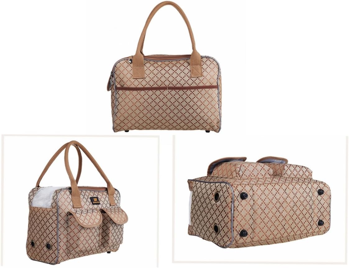hubulk dog carrier bag pet tote bag doggie shown in use