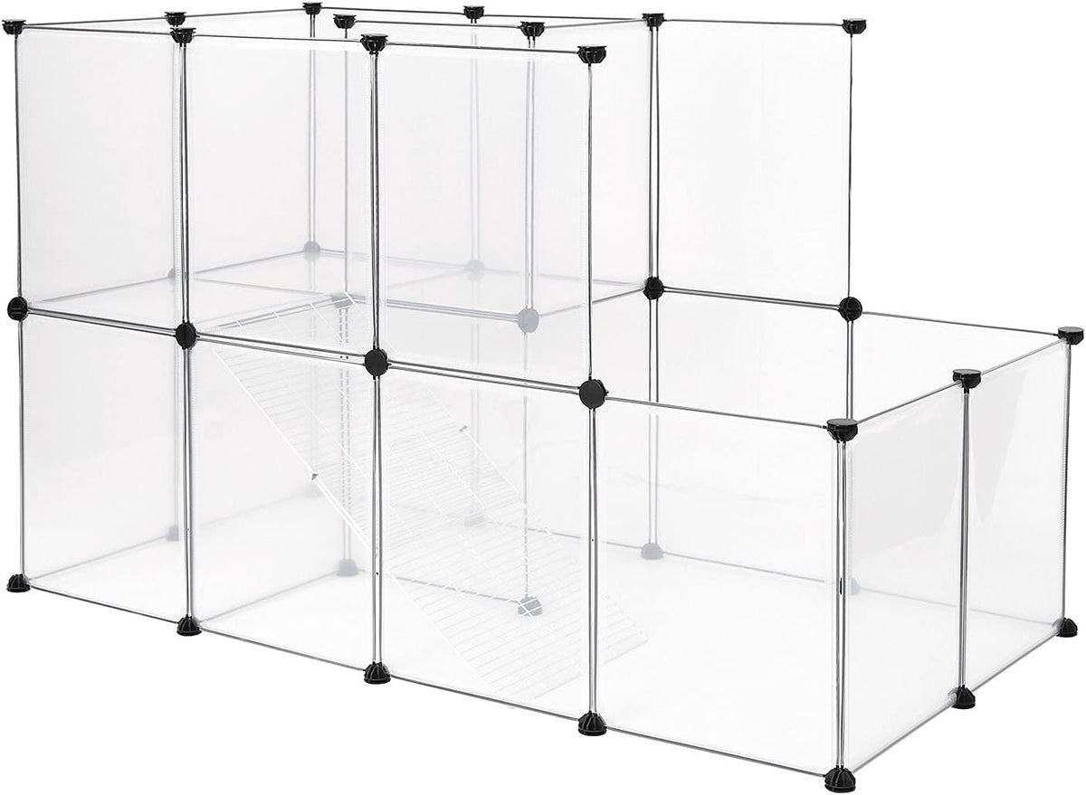 lionto outdoor enclosure for rabbits made of easy-care, main product view