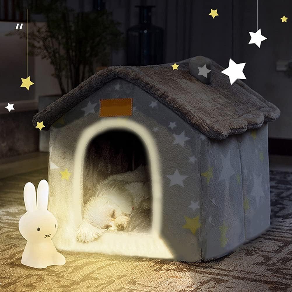 bxebui dog house indoor memory sponge, foldable dog, package contents