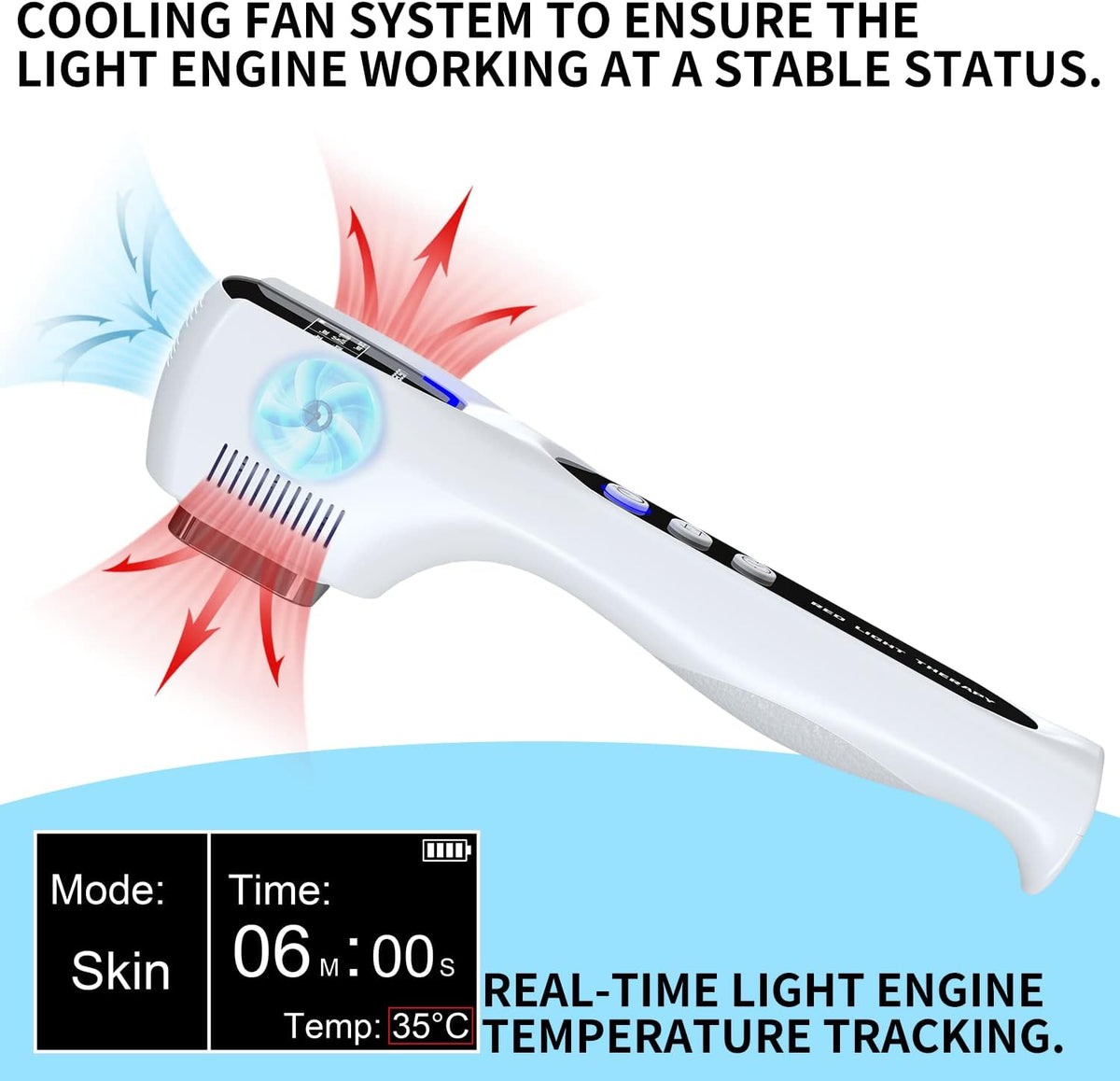 pet light therapy device, help dogs and cats shown in use