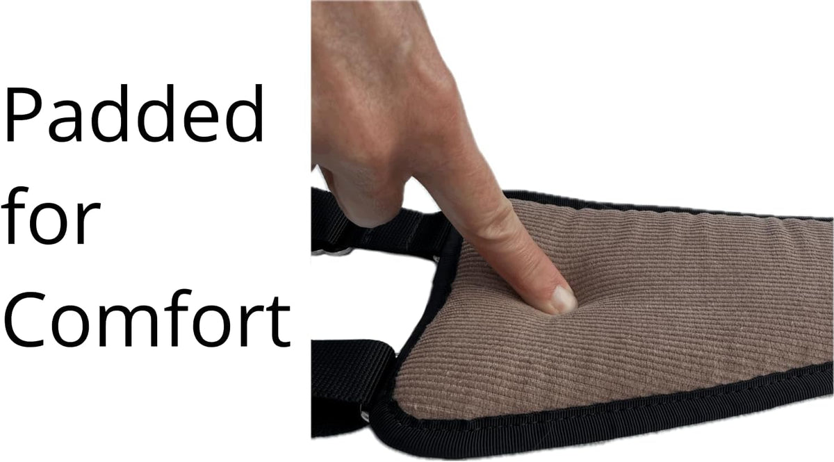 easy lift® dog hind leg support slings, medium, close-up detail