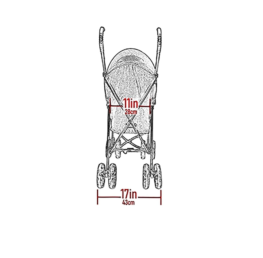 pet gear travel lite plus stroller, compact, easy, close-up detail