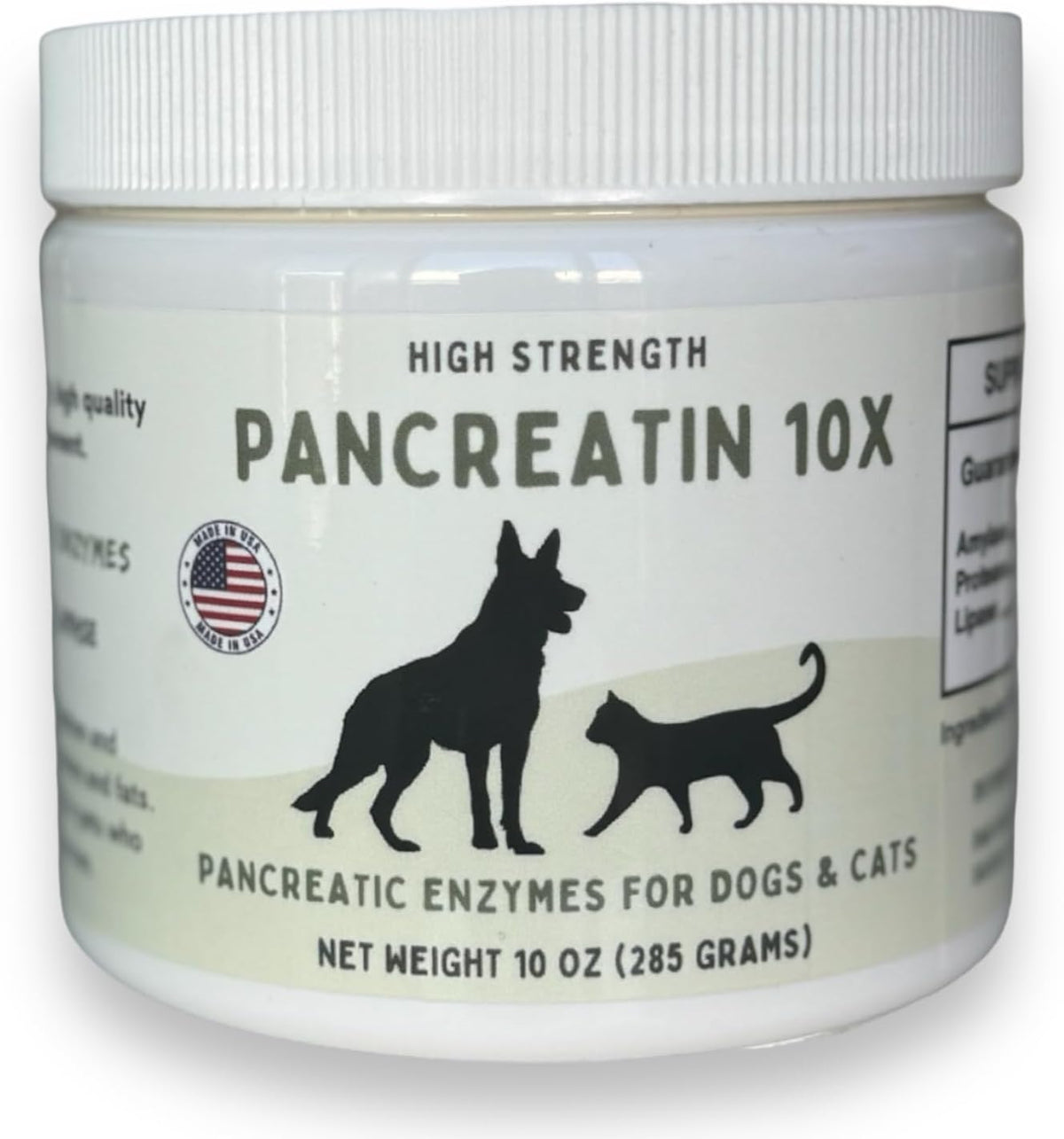 pancreatin 10x - pancreatic enzymes for dogs and, main product view