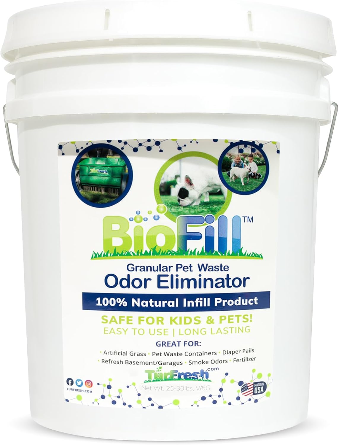 bioturf granular turf infill yard odor eliminator 5, main product view