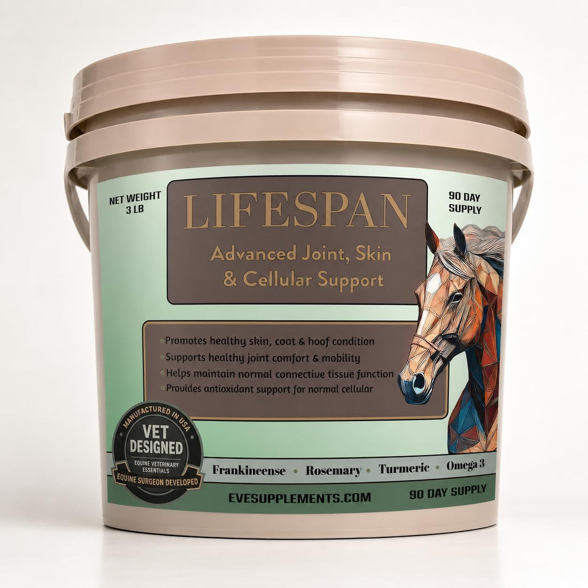 lifespan equine herbal anti-inflammatory supplement | natural joint, main product view