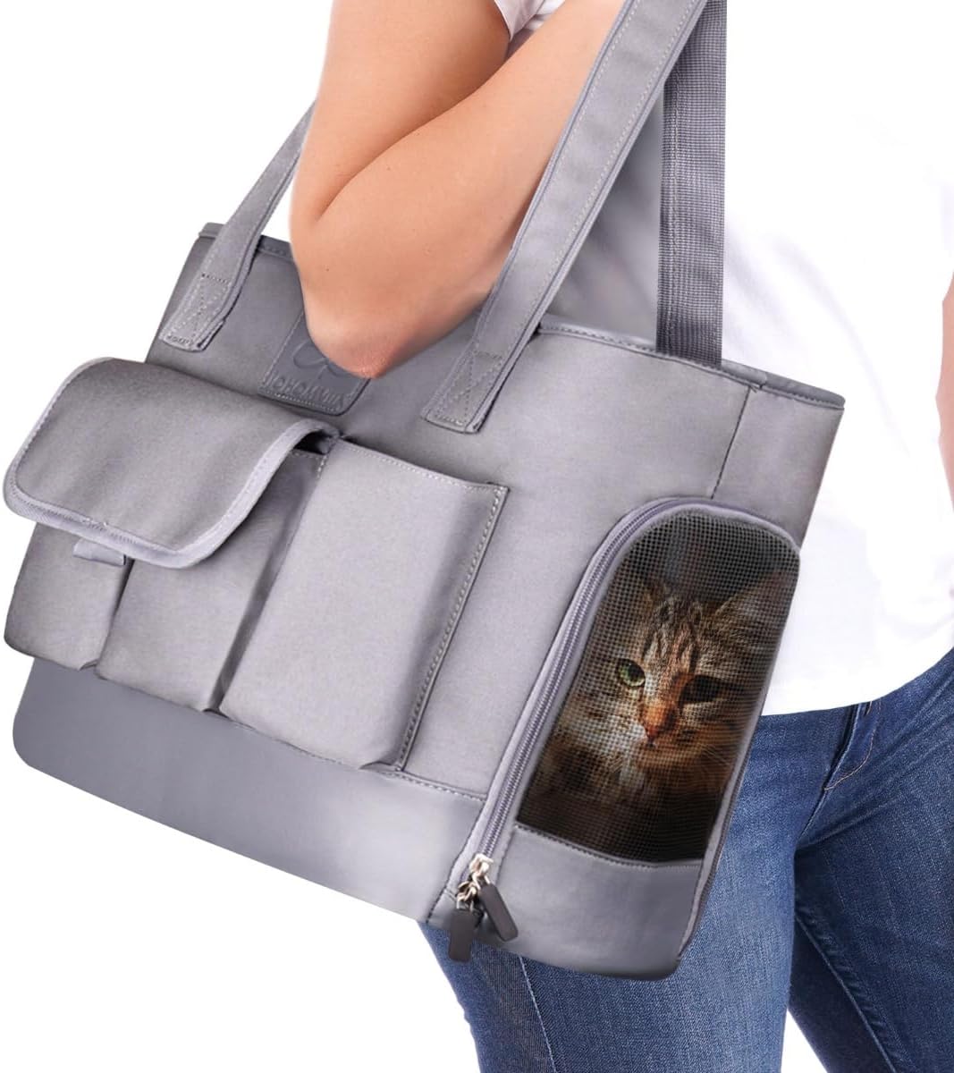 dog carrier, cat carrier, pet carrier, foldable waterproof, main product view