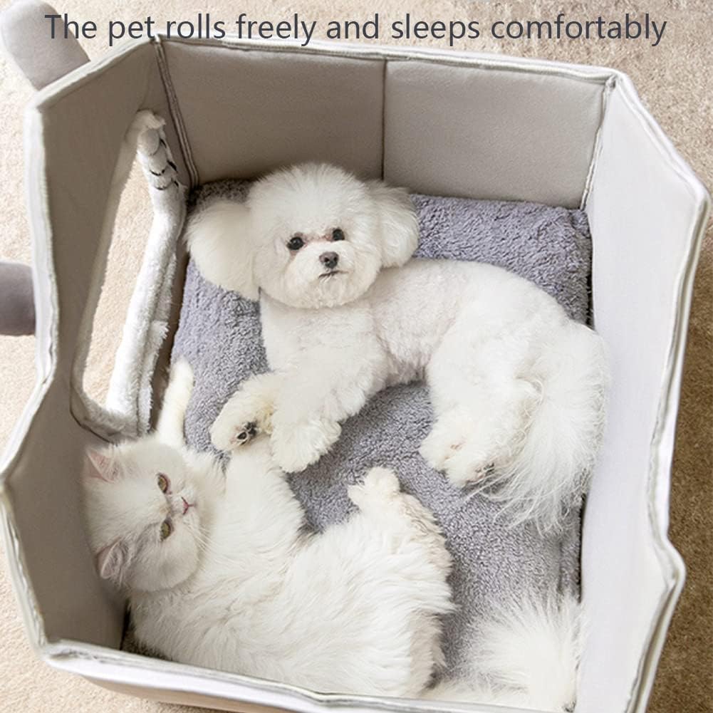 luxury double roof indoor dog house cat nest,foldable showing dimensions