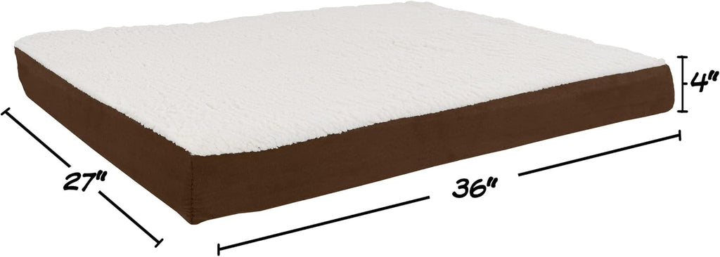 petmaker orthopedic dog bed – 2-layer memory foam shown in use