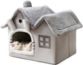 luxury double roof indoor dog house cat nest,foldable, main product view