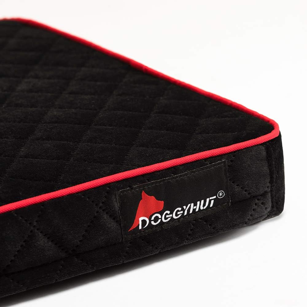 doggyhut luxury pet mattress, veelar sports pet bike, close-up detail