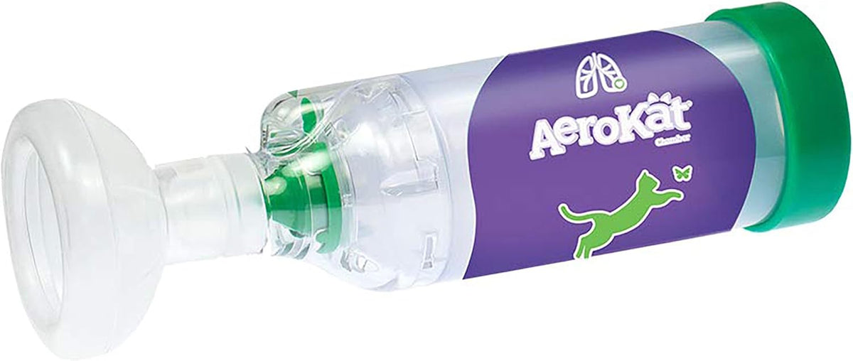aerokat the original feline aerosol chamber inhaler spacer, main product view