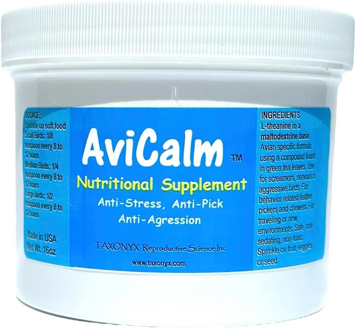 avicalm calming supplement for birds (16 oz), main product view