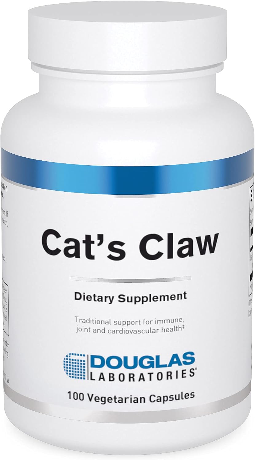 douglas laboratories cat's claw, 100 capsules, main product view