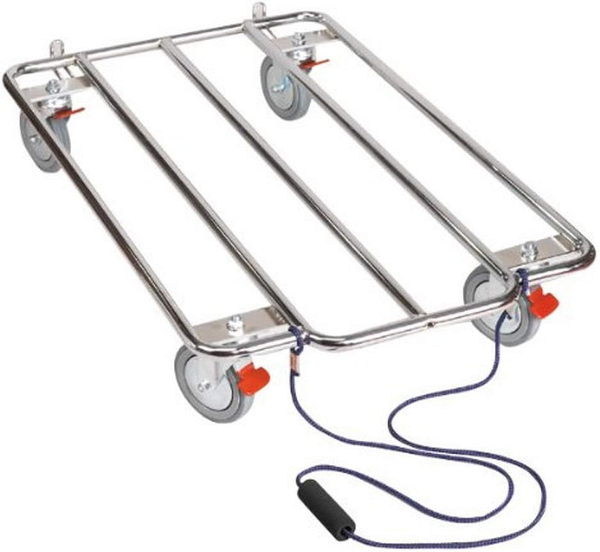 proselect kennel karts — heavy-duty steel chrome carts, main product view