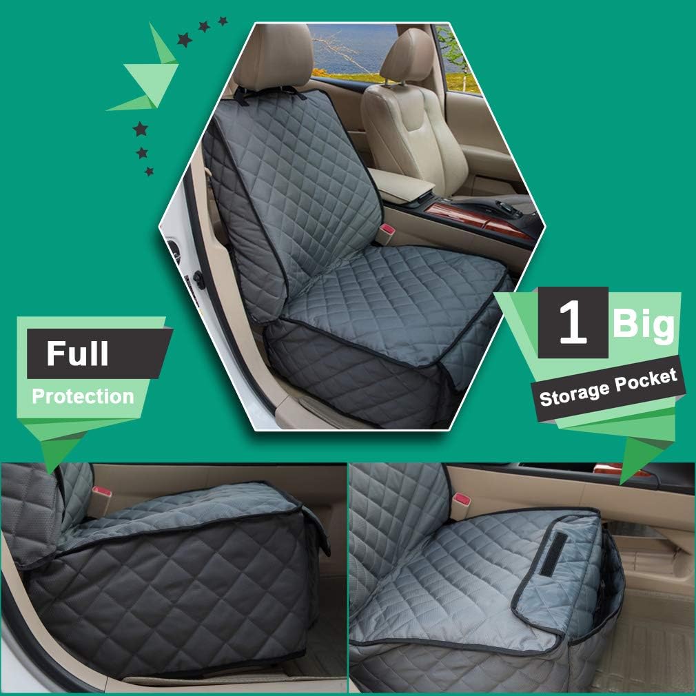 waterproof front seat cover dog car seat covers, side view
