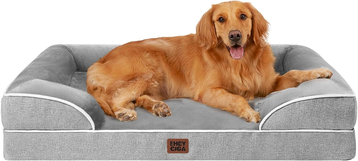 eheyciga orthopedic extra large dog bed, waterproof washable, main product view