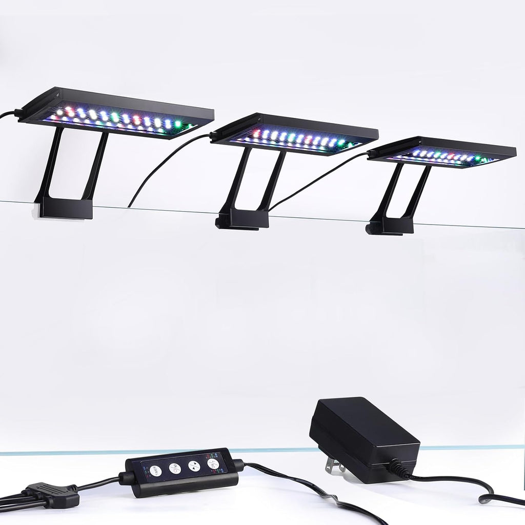 hygger clip on aquarium led light with multi-channel, main product view