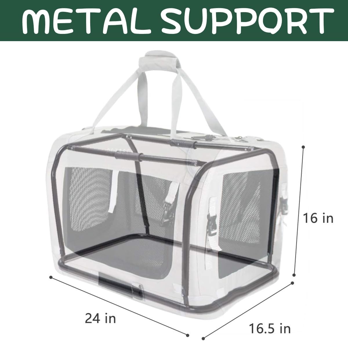 extra large cat carrier soft sided, portable small shown in use