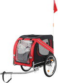 pexmor dog bike trailer - folding pet cart, main product view