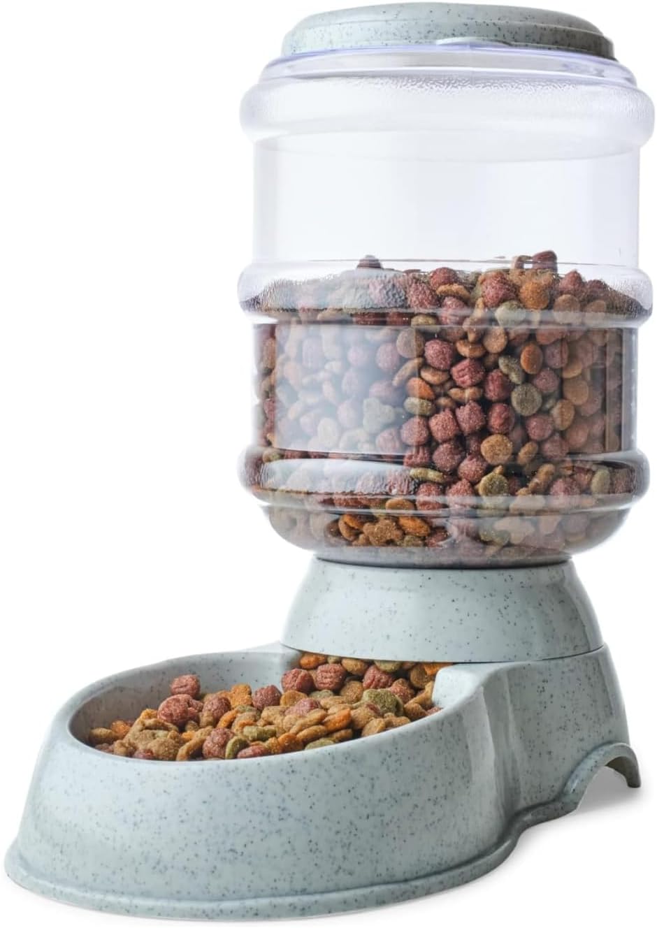 automatic 1-gallon pet feeder, easy to clean, supports, main product view