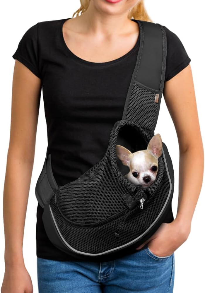 yudodo pet sling carrier for 10-15 lbs small, main product view