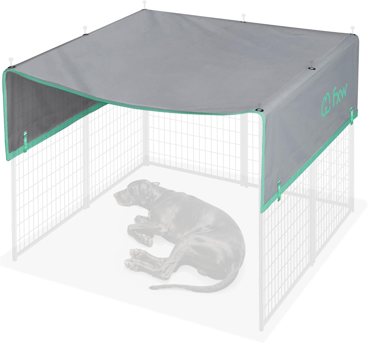 fxw sun shade for rollick & instant dog, main product view