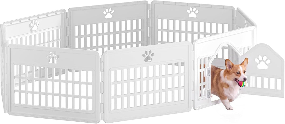 dog playpen 8 panel, puppy playpen for small, main product view