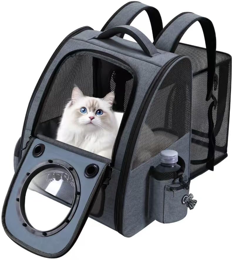 bubble cat backpack carrier, expandable cat carrier backpack,breathable, main product view