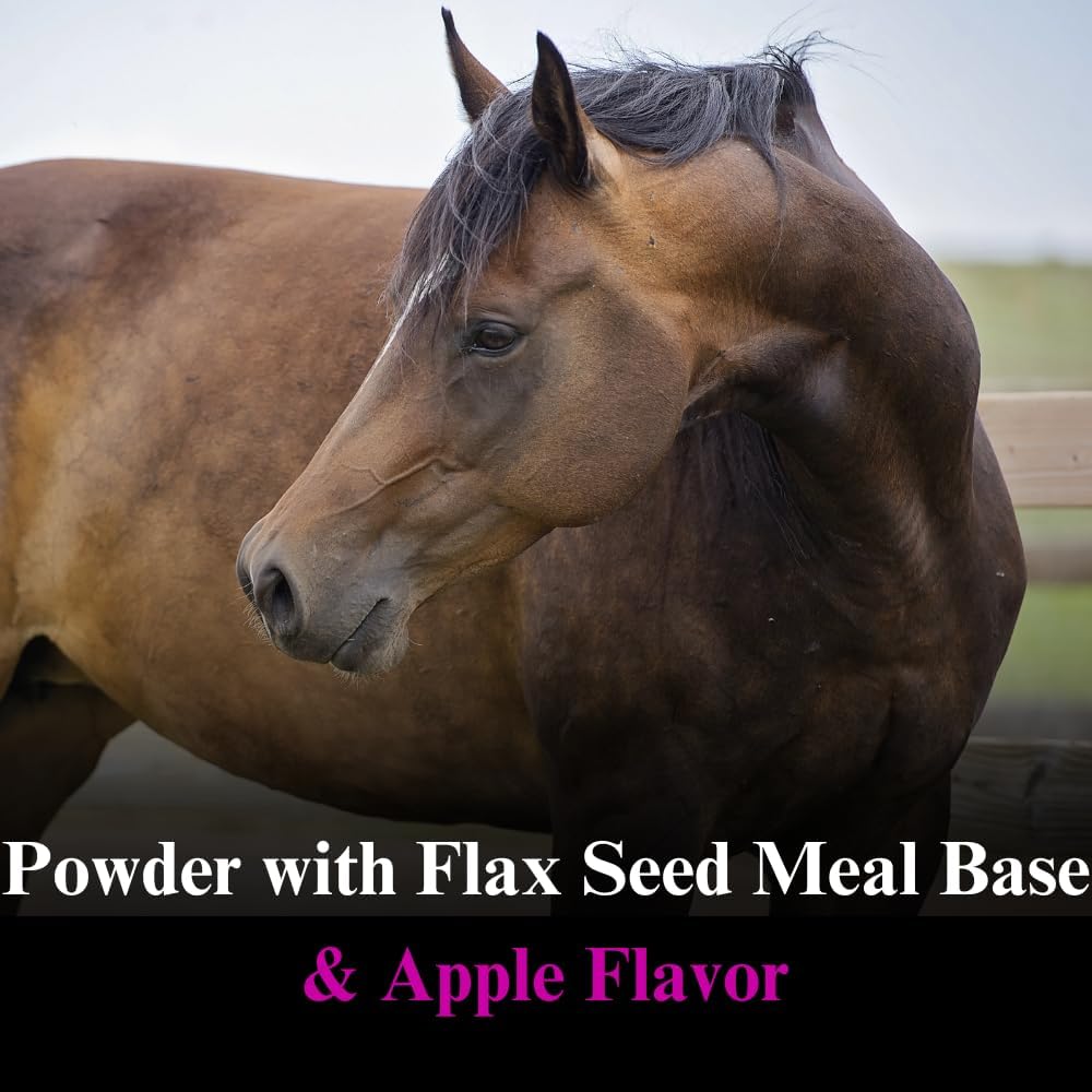 su-per rejuven8 supplement for horses, 12.5 pound powder, side view