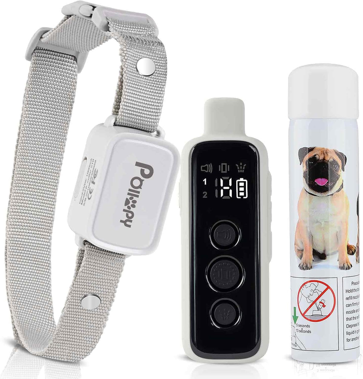 citronella dog collar with remote, safer 3 modes, main product view