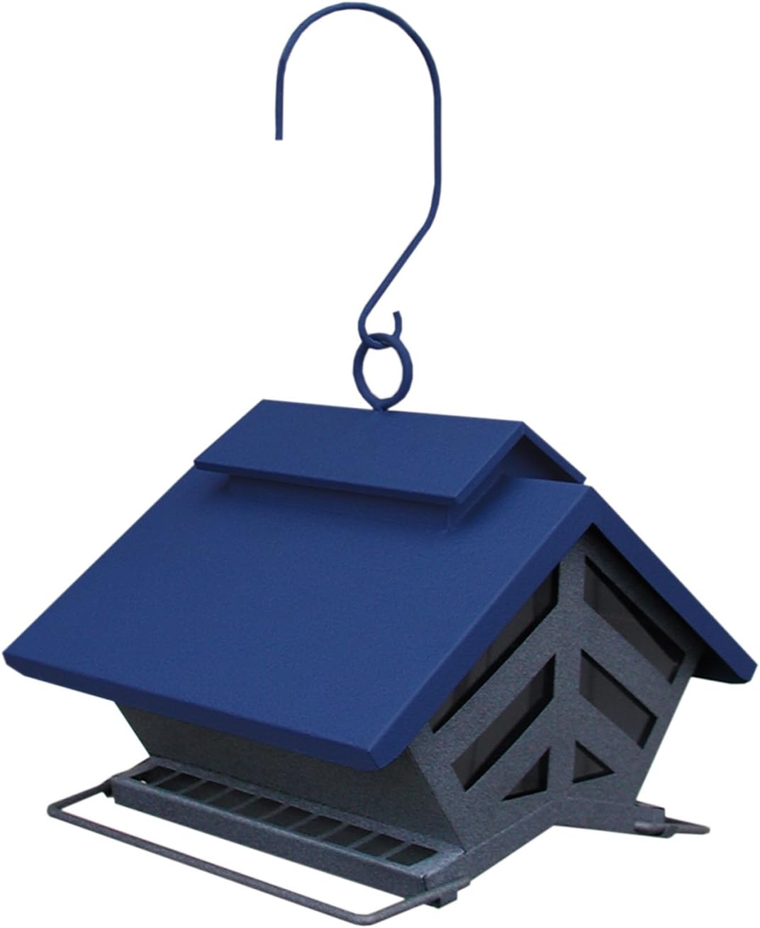 audubon 74240 chalet metal hopper bird feeder, main product view