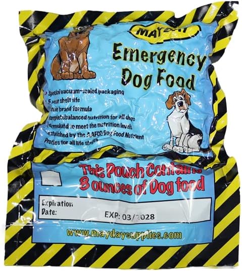 pet evacuation survival kit for small to medium, close-up detail