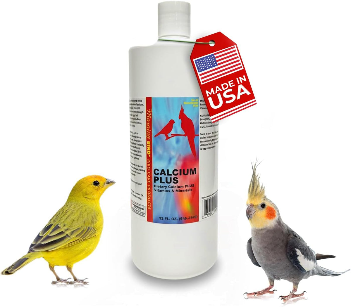 morning bird calcium plus liquid for birds –, main product view