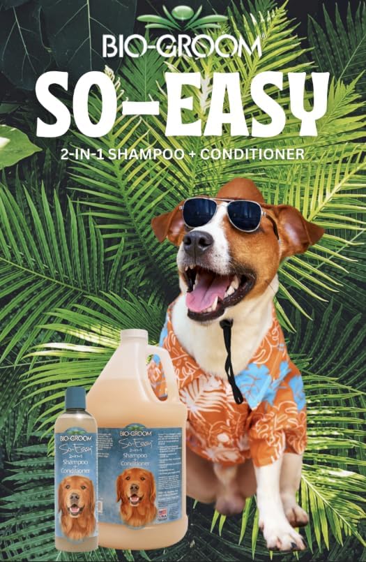 bio-groom so easy 2 in 1 shampoo, tropical, close-up detail
