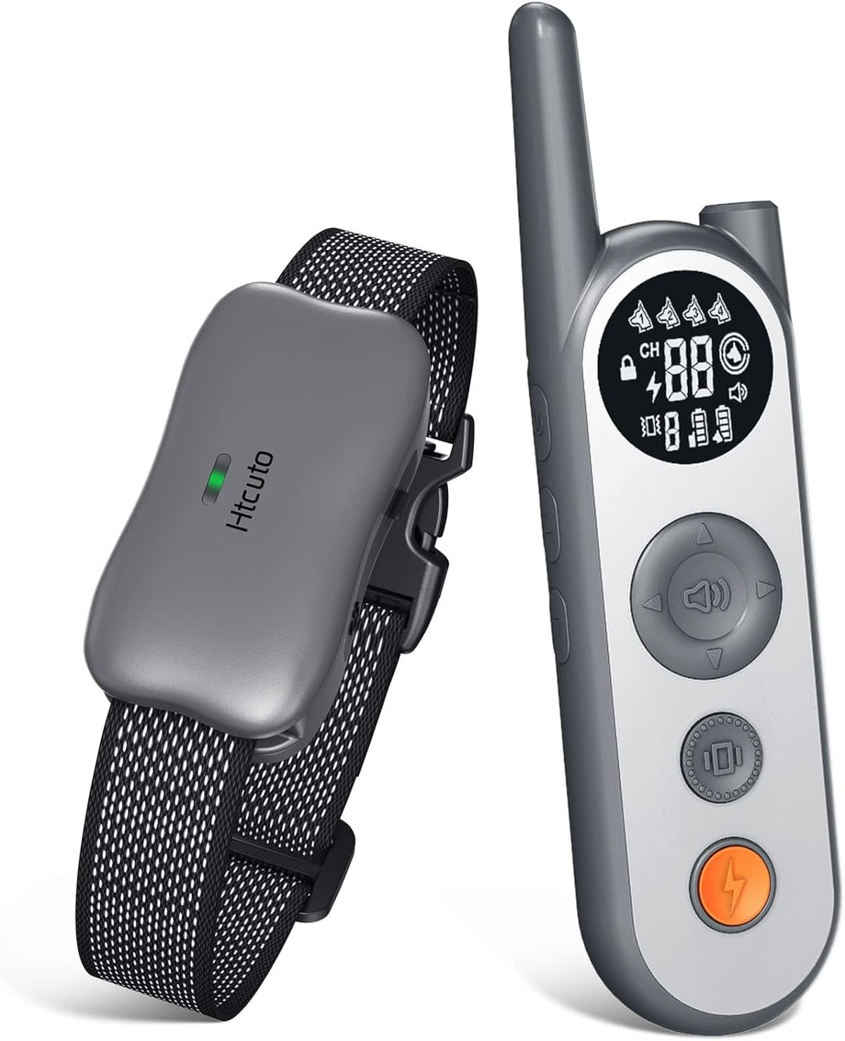 htcuto x1 electric dog collar with remote waterproof, main product view