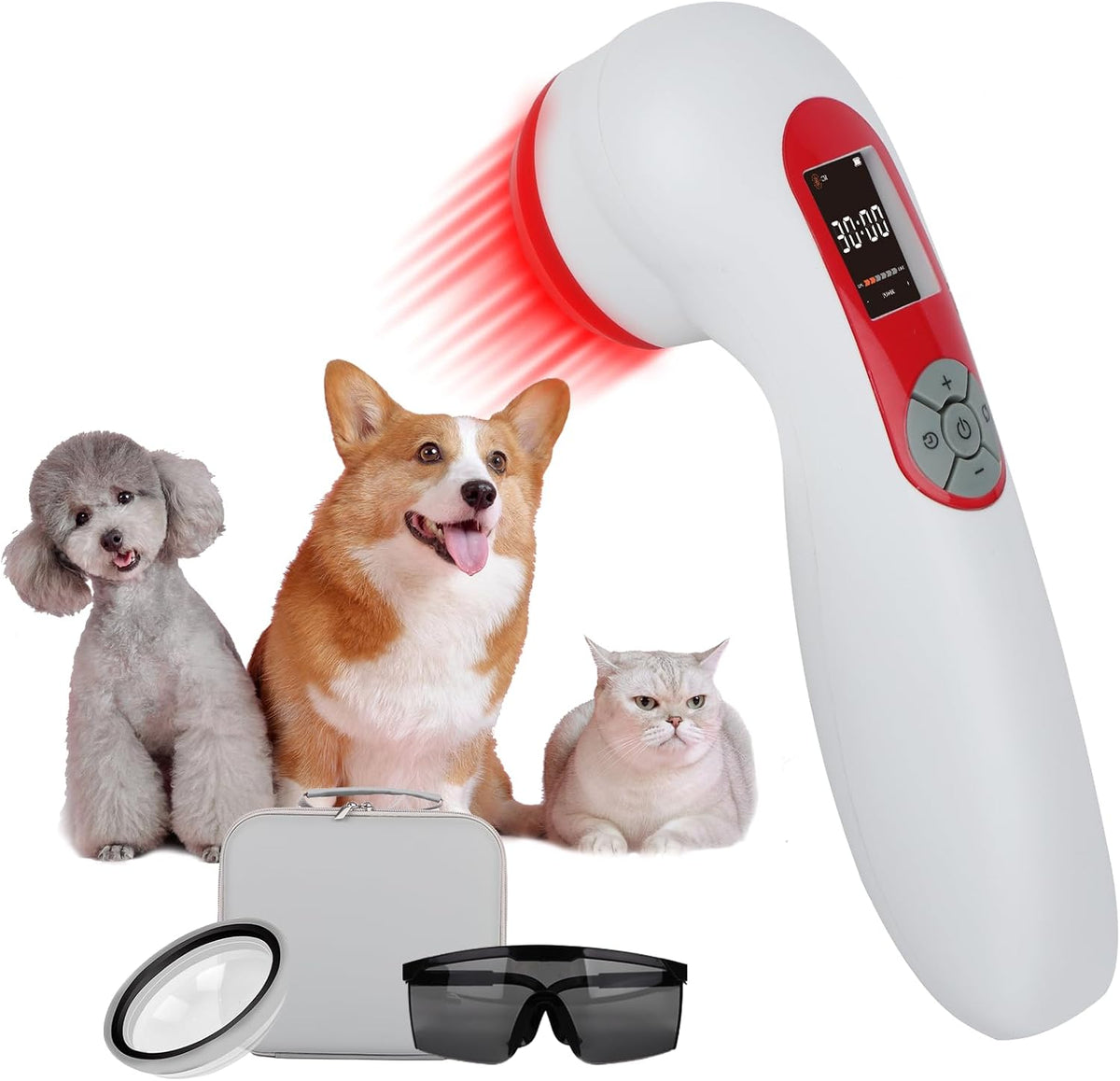 5000mah cold laser therapy device for dogs pets, main product view