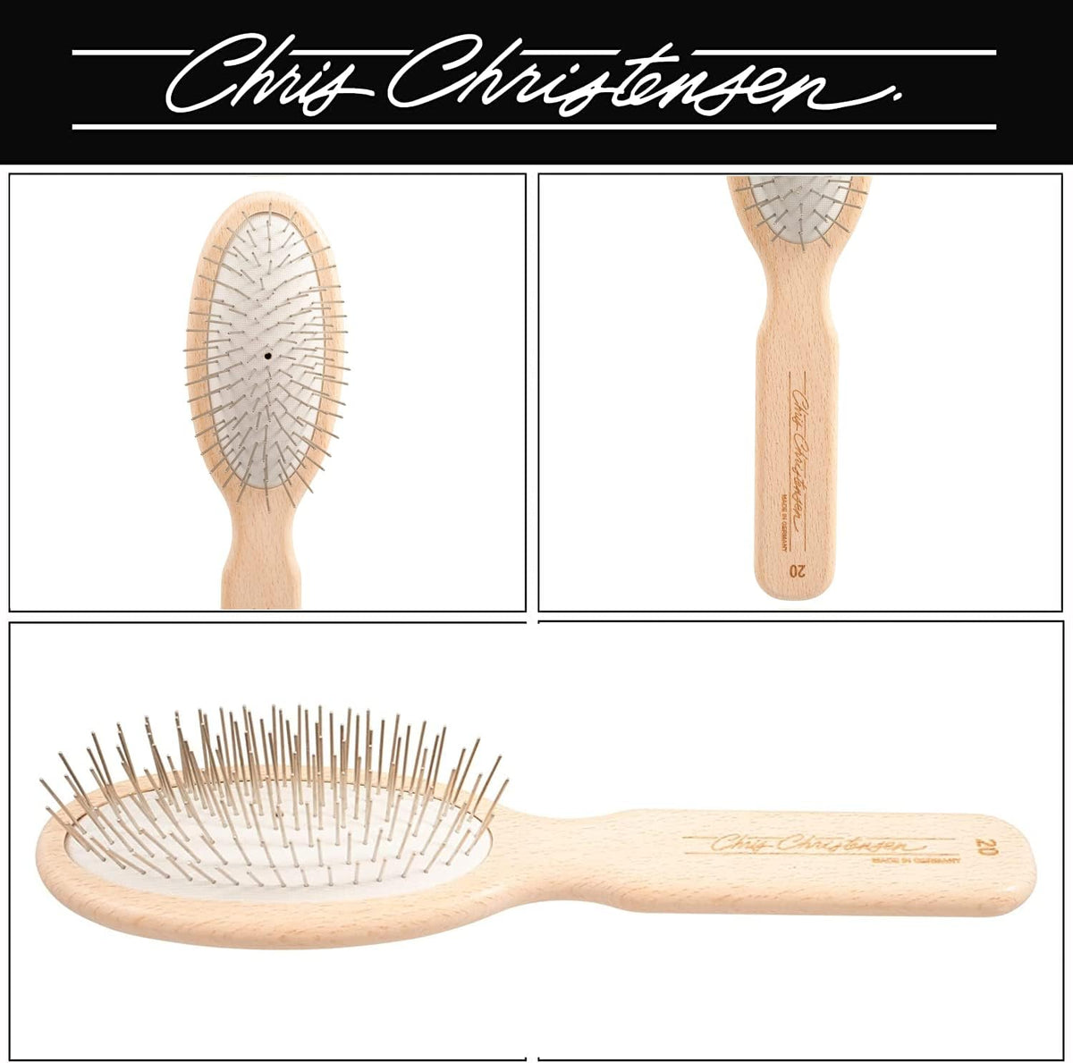 chris christensen grooming bundle - original series 20mm, close-up detail