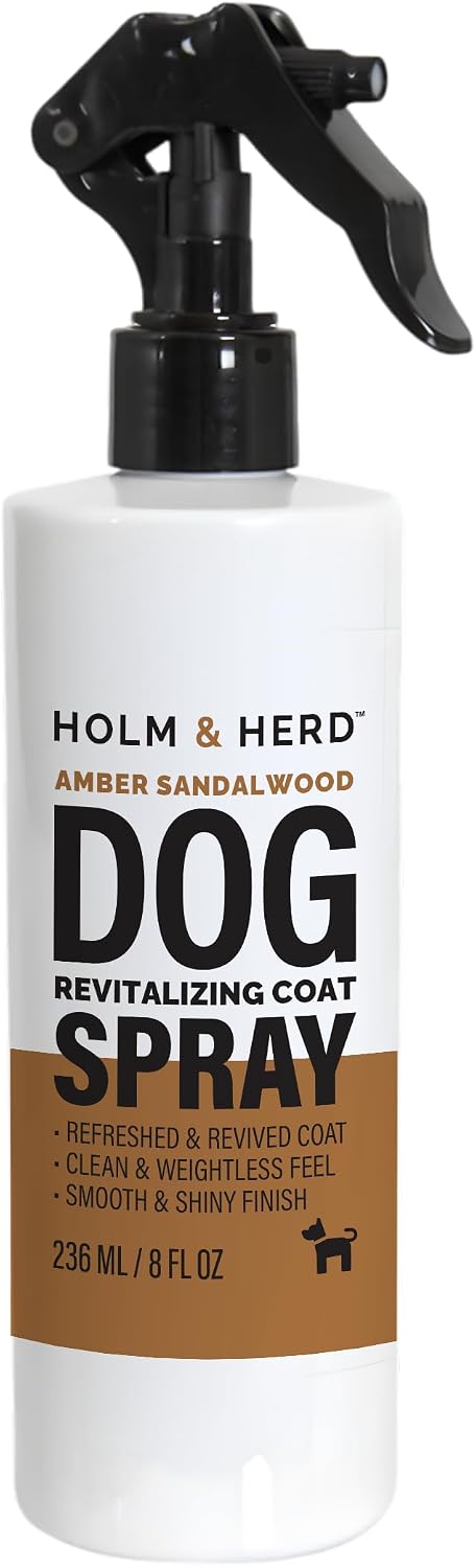 amber sandalwood dog care gift bundle – 3, close-up detail